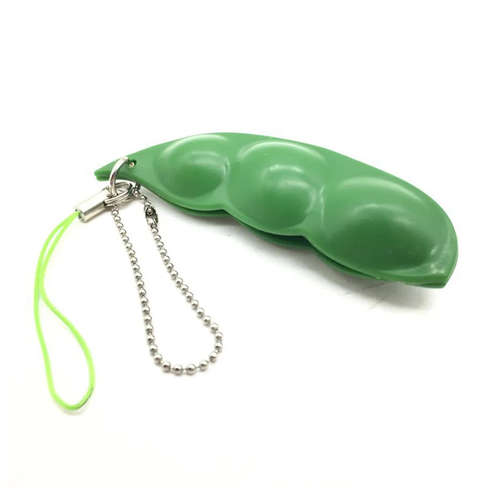 Fidget Toys Pack Edamame Stress Relief Keychain